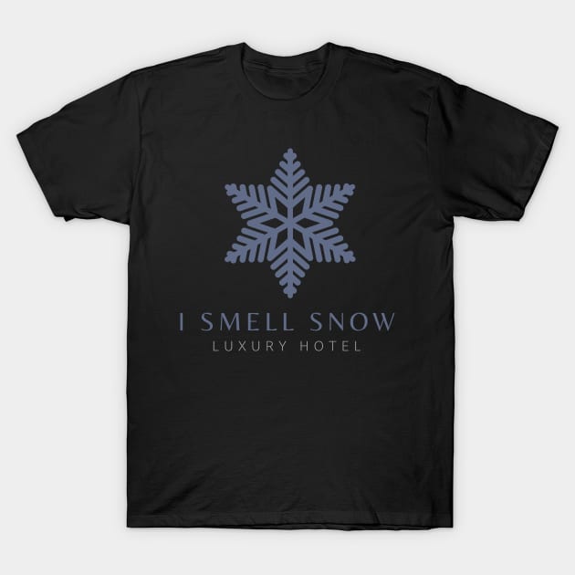 I Smell Snow - Luxory Hotel - Gilmore T-Shirt by Fenay-Designs